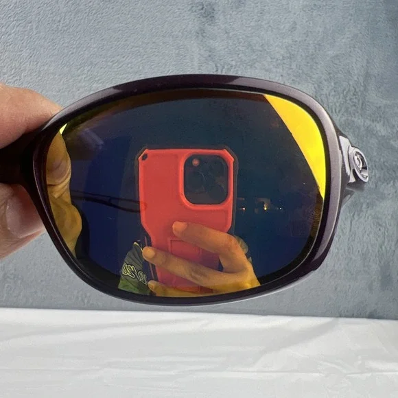 Oakley Sunglasses Urgency OO9158-06 Glossy Purple Glitter Wrap Frames Only 61mm - Picture 16 of 16